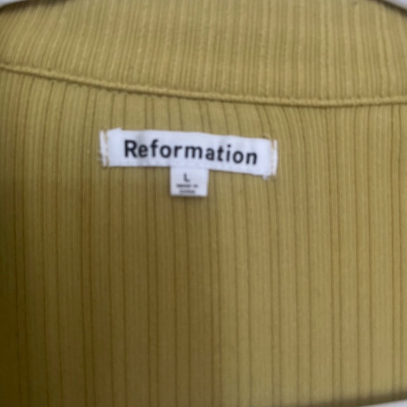 Reformation Green / Yellow Two Piece Set - Picture 2 of 5